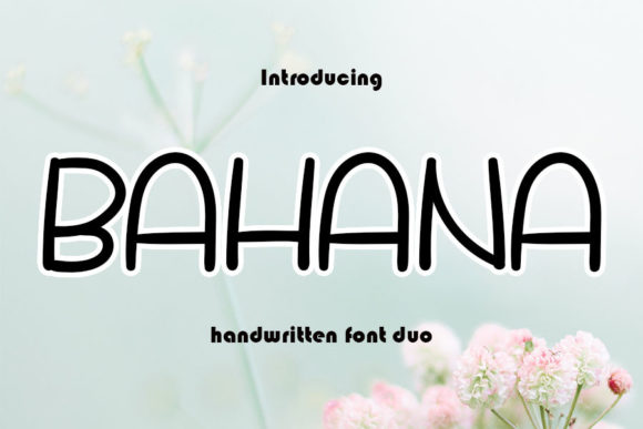 Bahana Font Poster 1