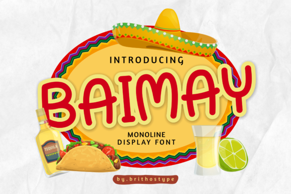 Baimay Font Poster 1