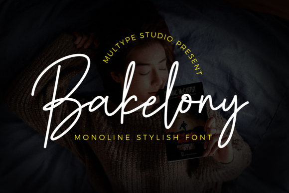 Bakelony Font Poster 1