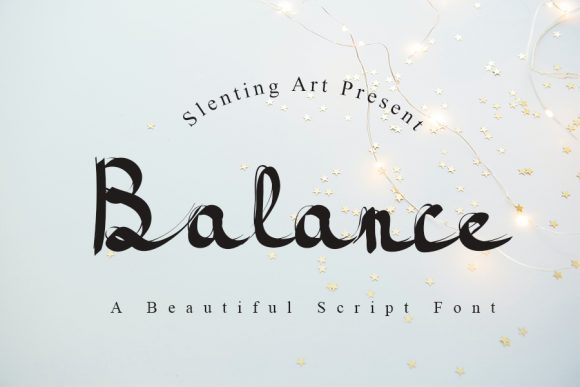 Balance Font