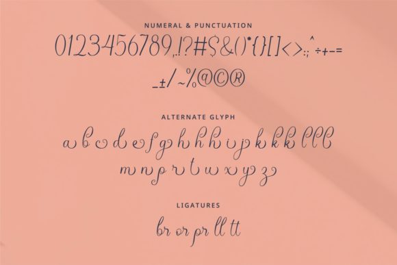 Balania Font Poster 3