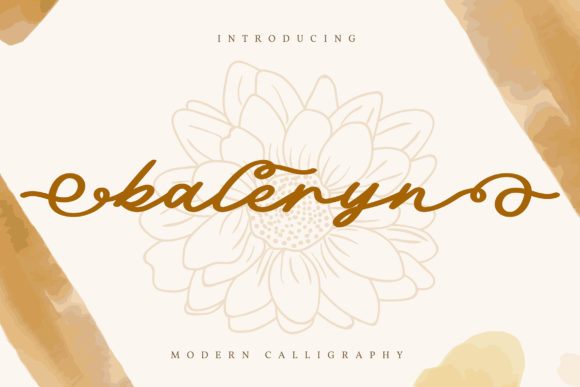 Baleryn Font Poster 1