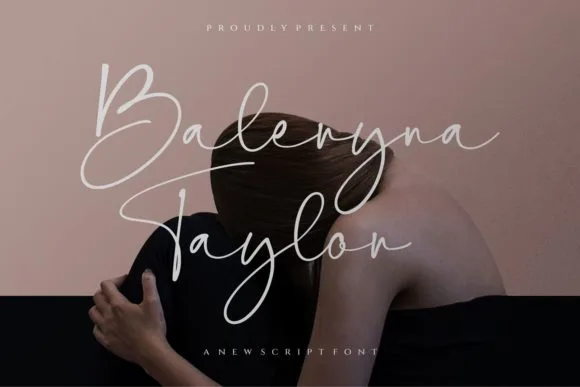 Baleryna Taylor Font Baleryna Taylor Font Poster 1
