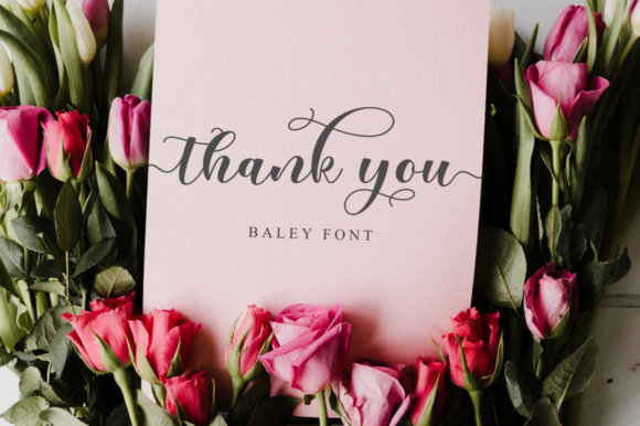 Baley Font Poster 9