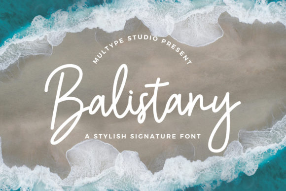 Balistany Font Poster 1