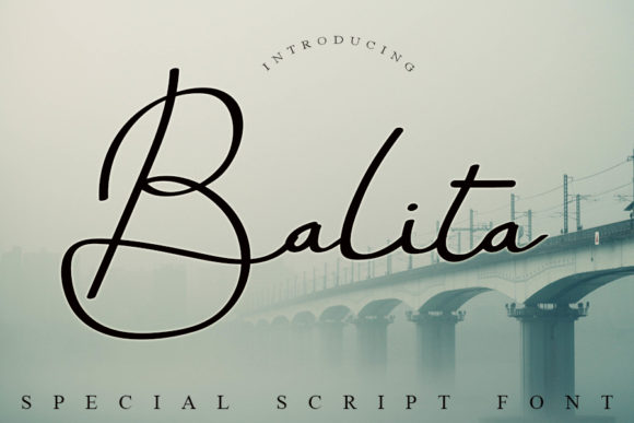 Balita Font Poster 1