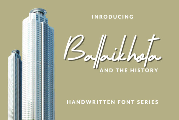 Ballaikhota Font