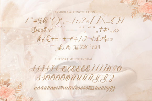 Balleria Font Poster 3