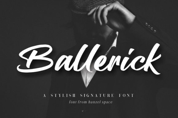 Ballerick Font Poster 1