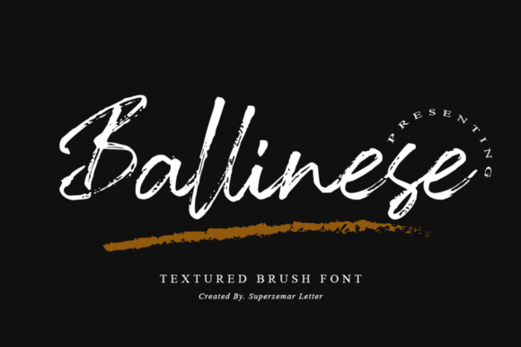 Ballinese Font Poster 1