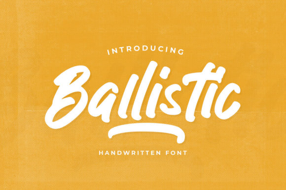Ballistic Font