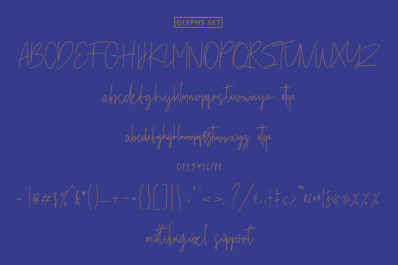 Balmersmith Font Poster 7