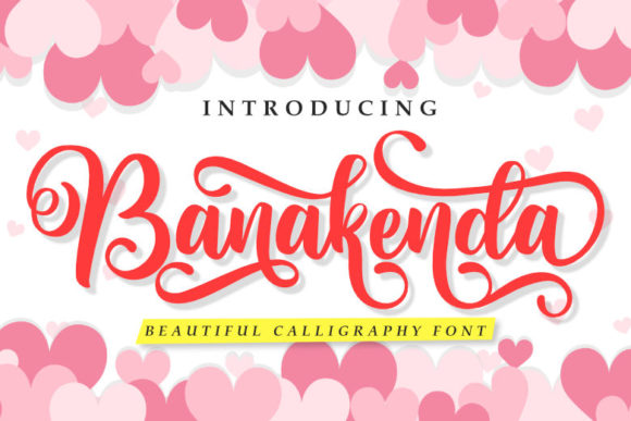 Banakenda Font Poster 1