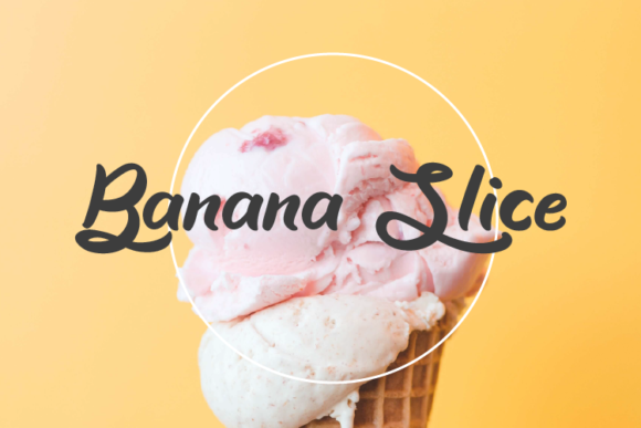 Banana Slice Font