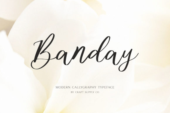 Banday Font Poster 1