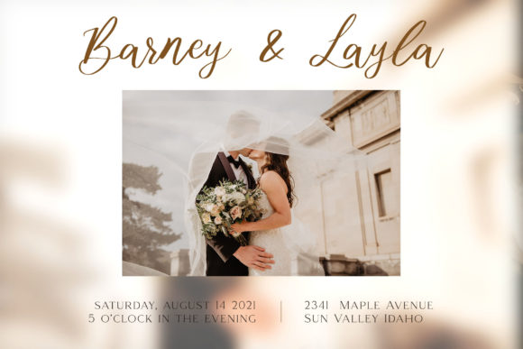 Banday Font Poster 3