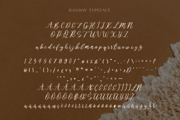 Banday Font Poster 6