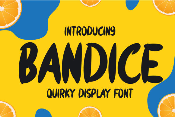 Bandice Font Poster 1