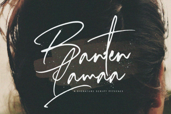 Banten Lama Font Poster 1