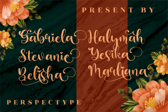 Barbara Lattvia Font Poster 3