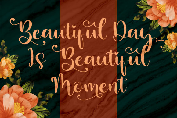 Barbara Lattvia Font Poster 4