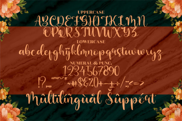 Barbara Lattvia Font Poster 8