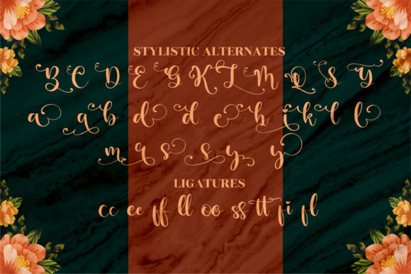 Barbara Lattvia Font Poster 9