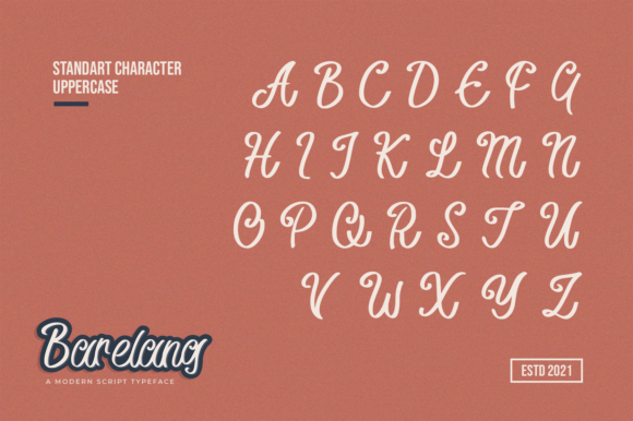 Barelang Font Poster 2