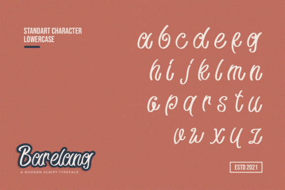 Barelang Font Poster 3
