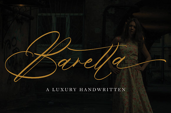 Baretta Font Poster 1