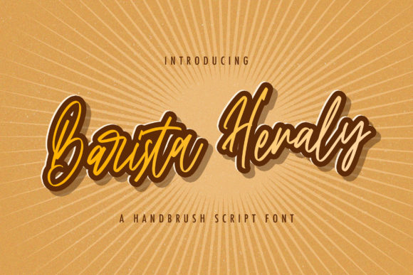 Barista Heraly Font