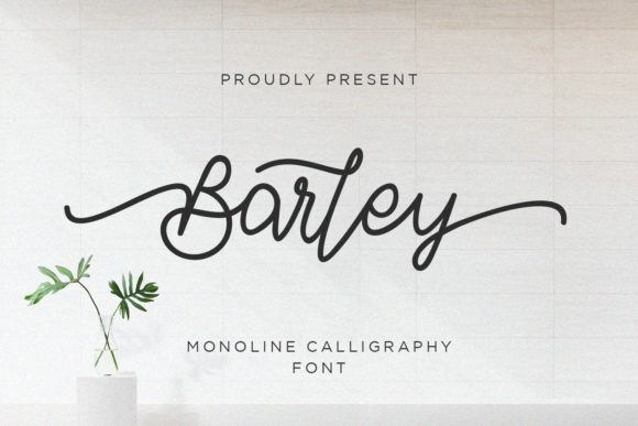 Barley Font Poster 1