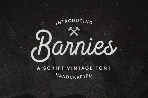 Barnies Font Poster 1