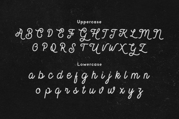 Barnies Font Poster 2