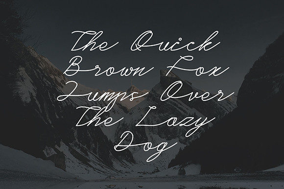 Basella Font Poster 3