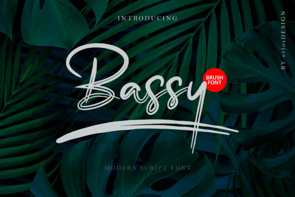 Bassy Font Poster 1