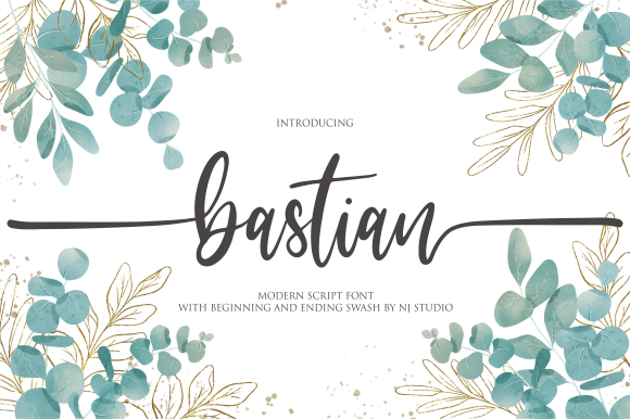 Bastian Font Poster 1