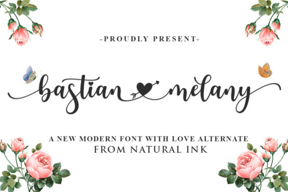 Bastian Melany Font Poster 1