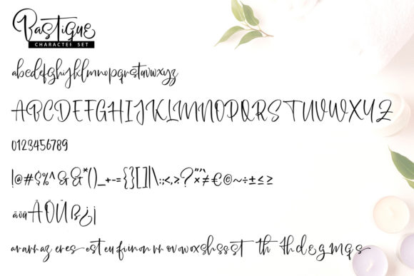 Bastique Font Poster 6