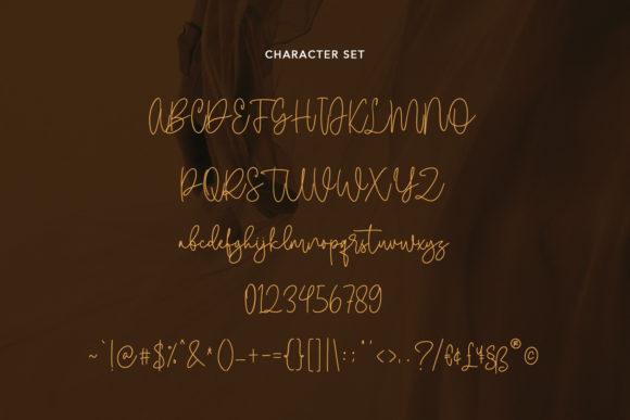 Bastyan Script Font Poster 8