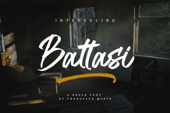 Battasi Font Poster 1