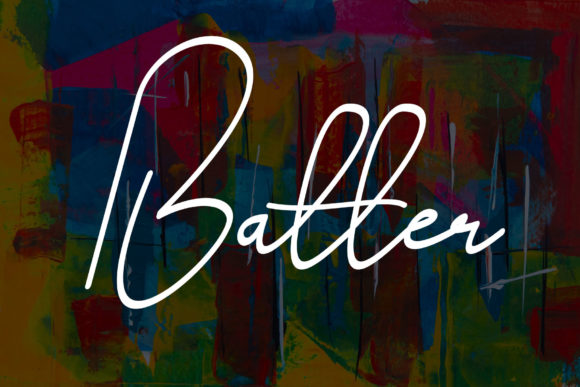 Batter Font