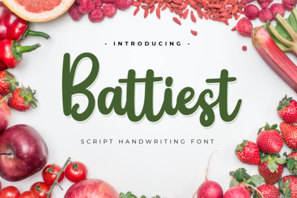 Battiest Font Battiest Font Poster 1