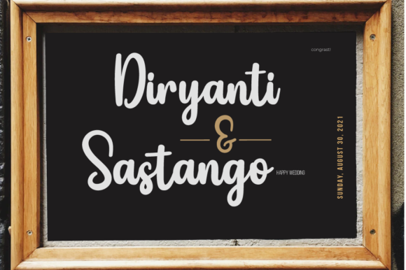 Battiest Font Poster 2