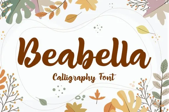 Beabella Font Beabella Font Poster 1
