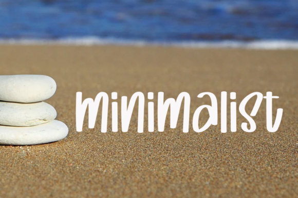 Beach Summer Font Poster 2