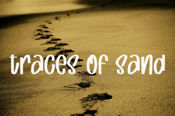 Beach Summer Font Poster 3