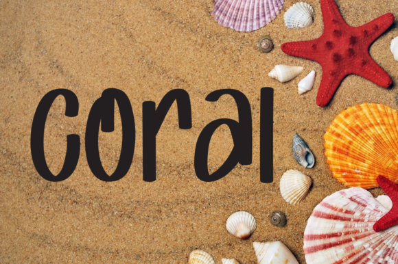 Beach Summer Font Poster 4