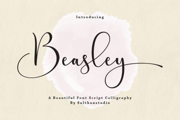 Beasley Font Poster 1