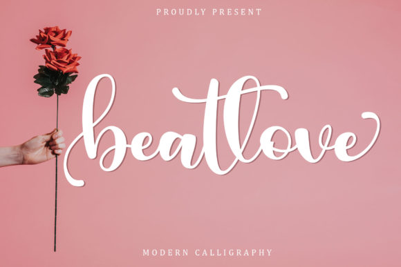 Beatlove Font Poster 1